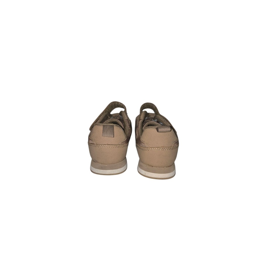 HM Kids Sneakers Taupe Brown Athletic Shoes Hook Loop Strap Size US 13.5 EUR 31 - Picture 4 of 7